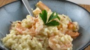 Saffron Shrimp Risotto