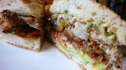 Toulouse Petit: Fried Yearling Oysters and Bacon Po'Boy